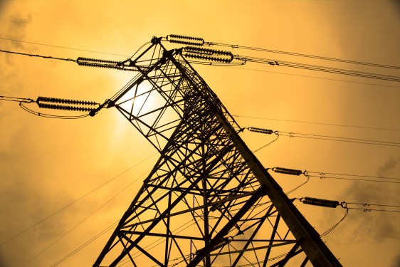 High Voltage Power Transmission Line Tower